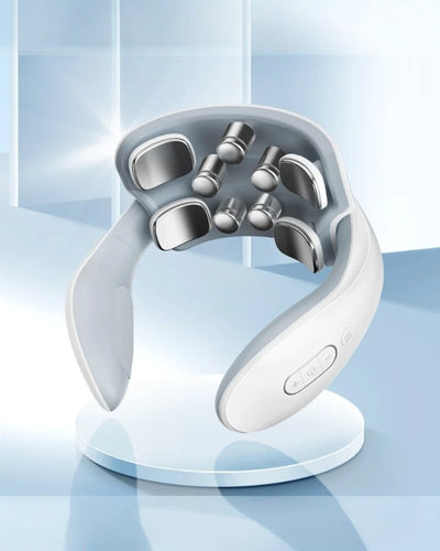 Appareil de Massage Intelligent Portable pour Cou avec Thérapie Thermique pour Soulagement et Relaxation