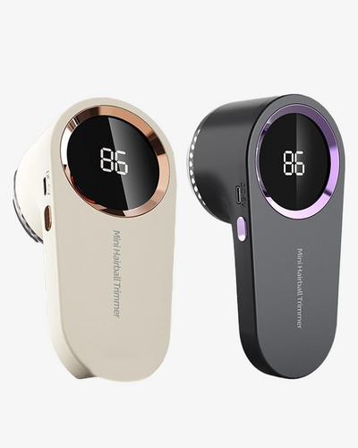 Rasoir Anti-Peluches Portable Électrique Rechargeable avec Écran LED