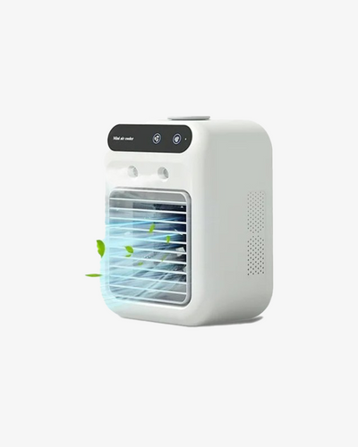 Refroidisseur d'Air Portable Climatiseur Multifonction avec Veilleuse LED pour Maison et Bureau