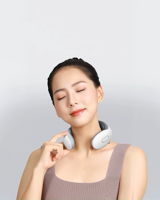 Appareil de Massage Intelligent Portable pour Cou avec Thérapie Thermique pour Soulagement et Relaxation