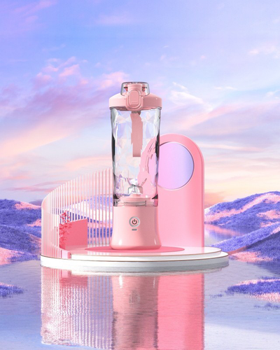 Mixeur Portatif 600ml Blender Multifonction en Plusieurs Couleurs