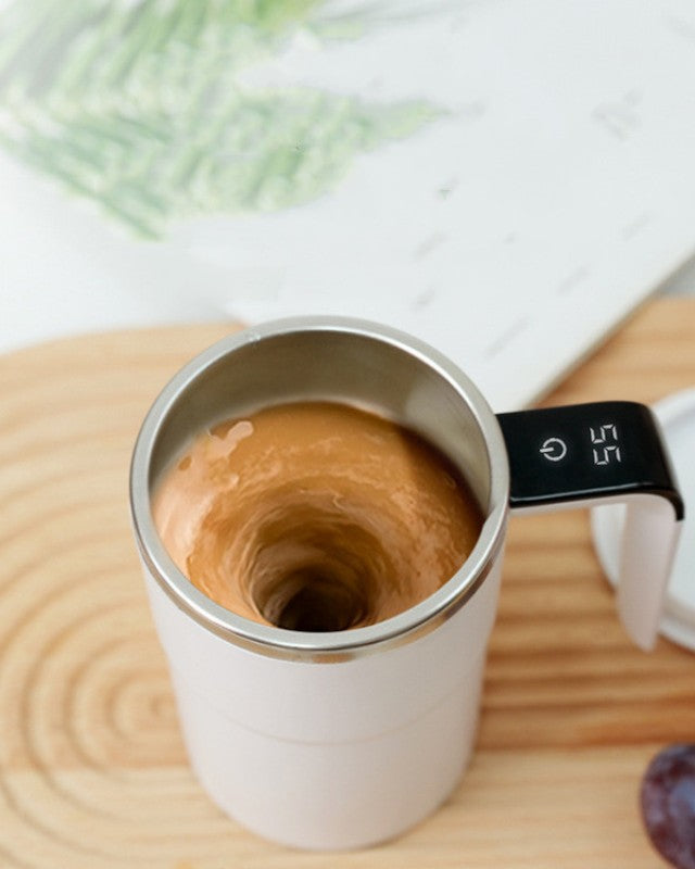 Tasse Électrique USB Rechargeable avec Agitateur Magnétique