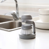 Brosse Multifonction pour Vaisselle et Casseroles avec Ajout Automatique de Liquide